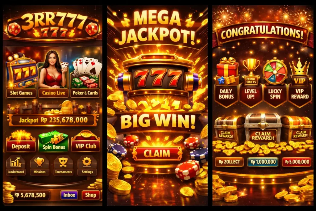 3rr777 game app interface