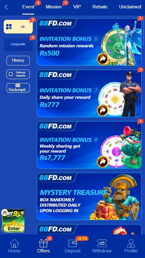 88fd game app interface