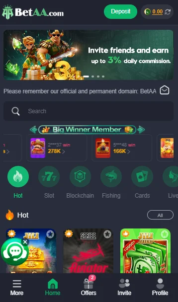 betaa game interface